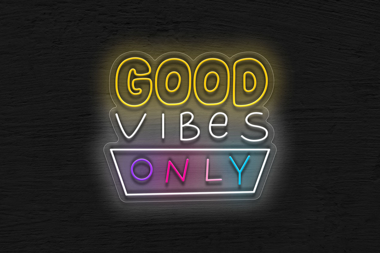 Good Vibes Only 026 LED Neon Sign