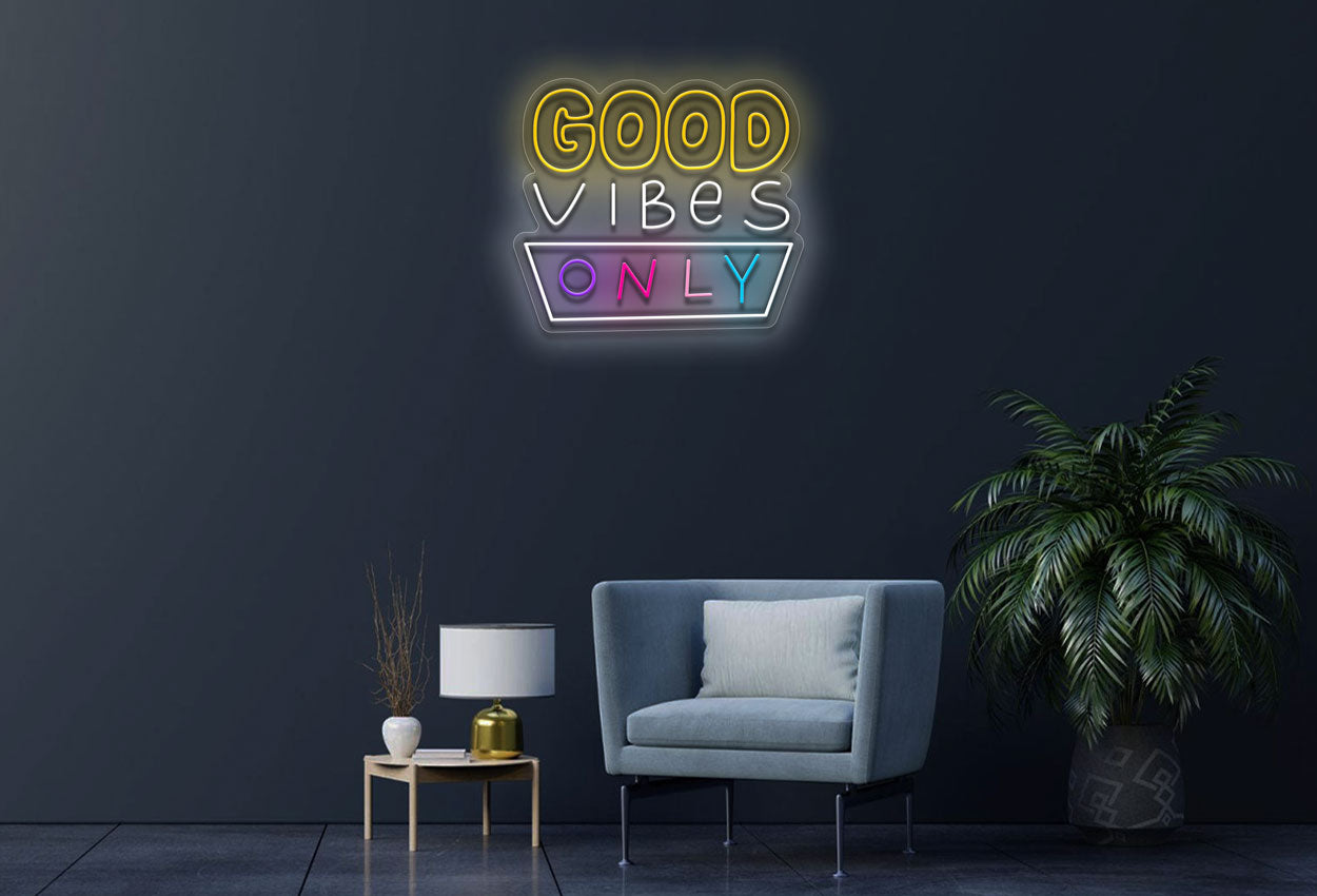 Good Vibes Only 026 LED Neon Sign