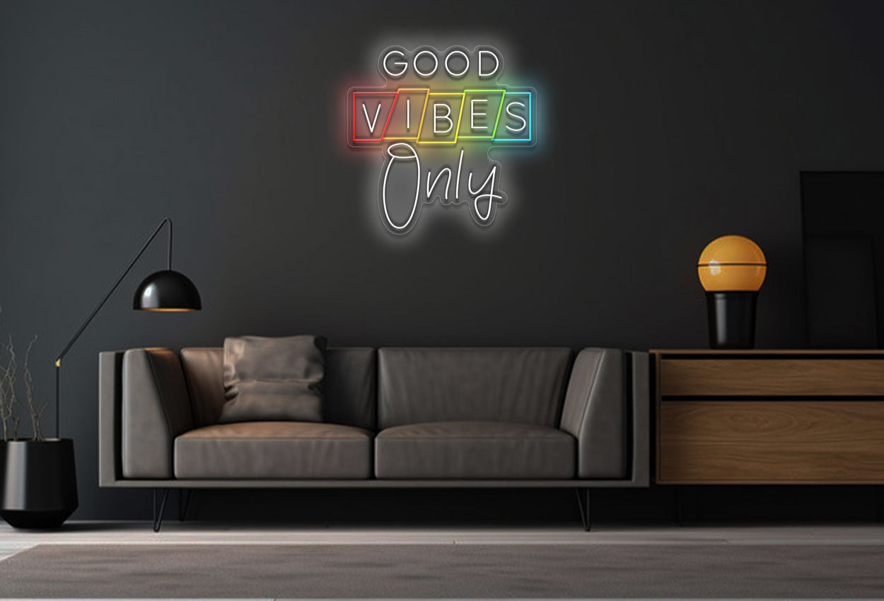 Good Vibes Only 028 LED Neon Sign