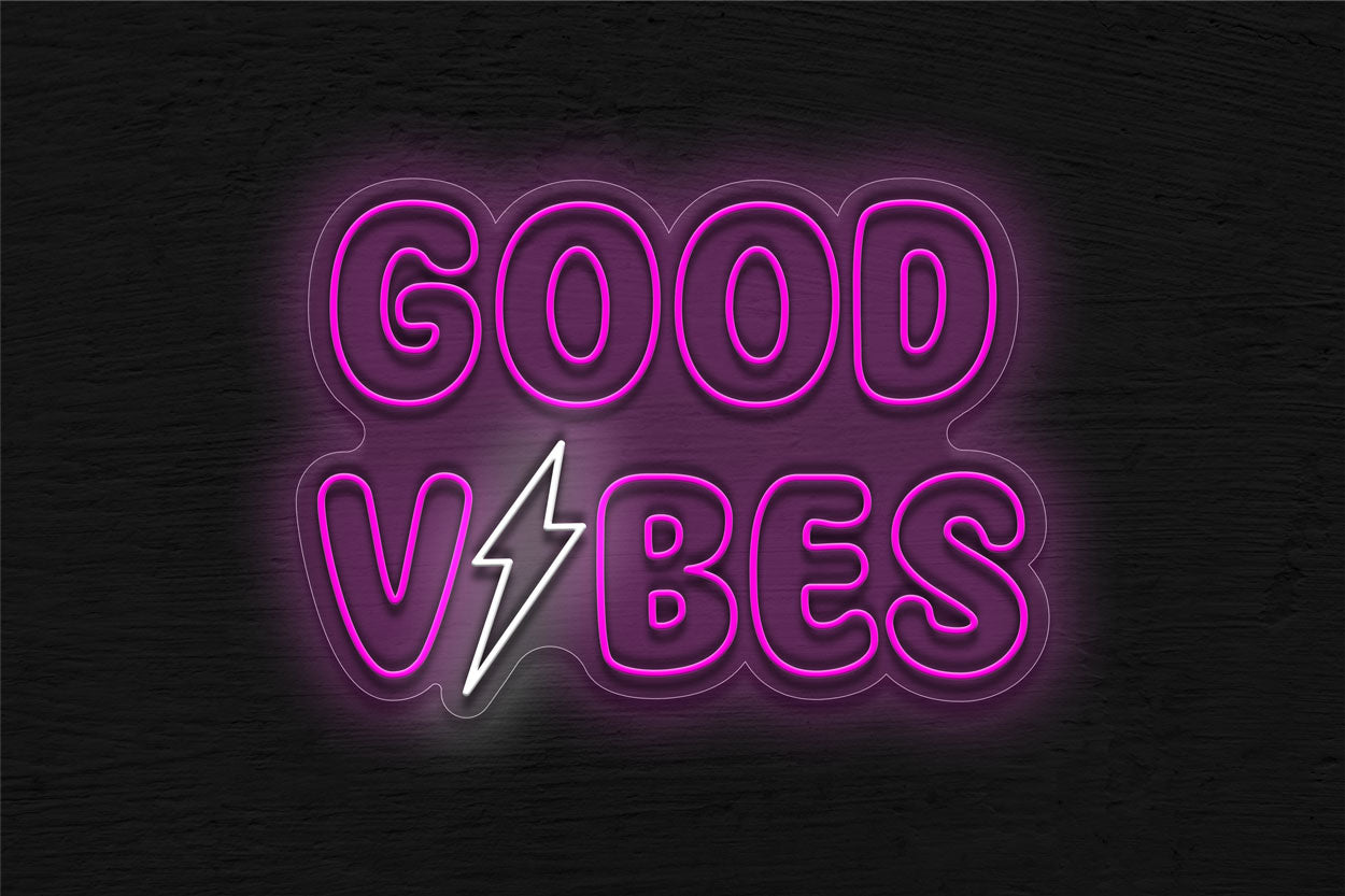 Good Vibes Only 029 LED Neon Sign