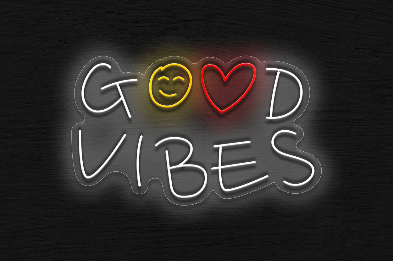 Good Vibes Only 030 LED Neon Sign