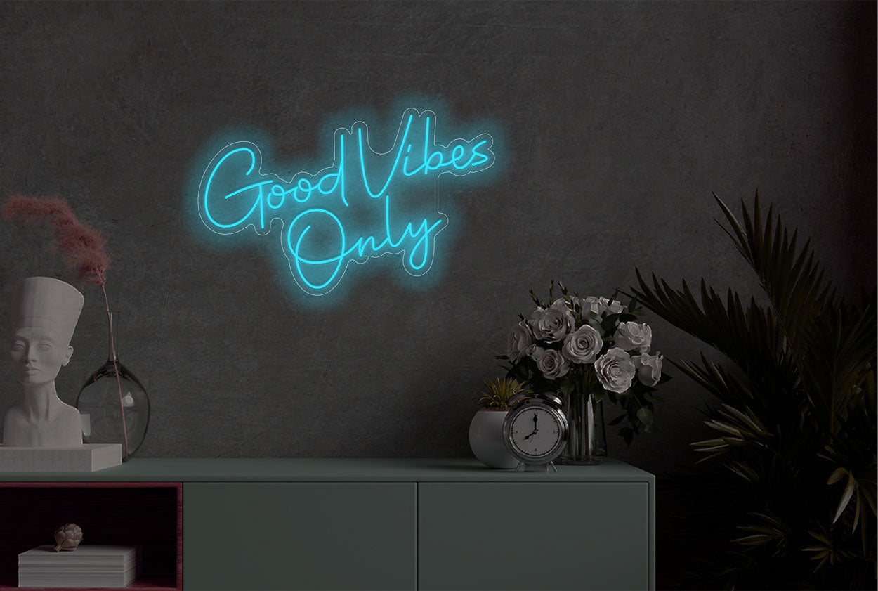 Good Vibes Only 2 LED Neon Sign