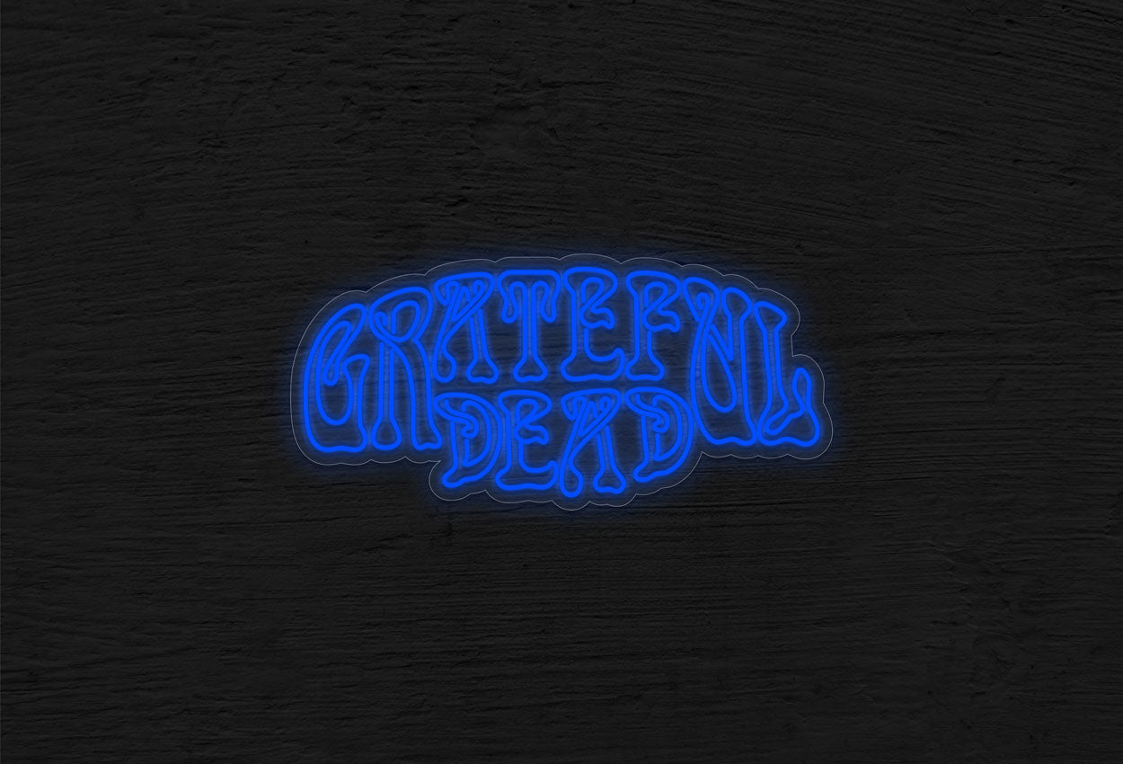 Grateful Dead in Double Stroke LED Neon Sign