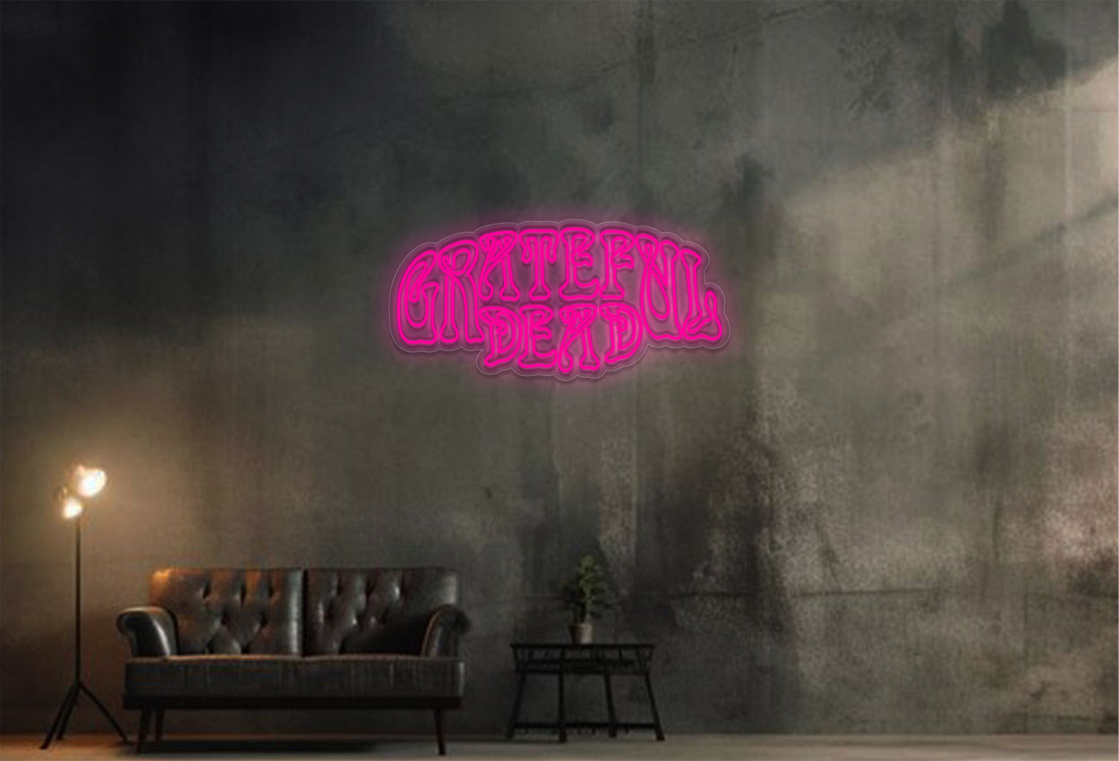 Grateful Dead in Double Stroke LED Neon Sign
