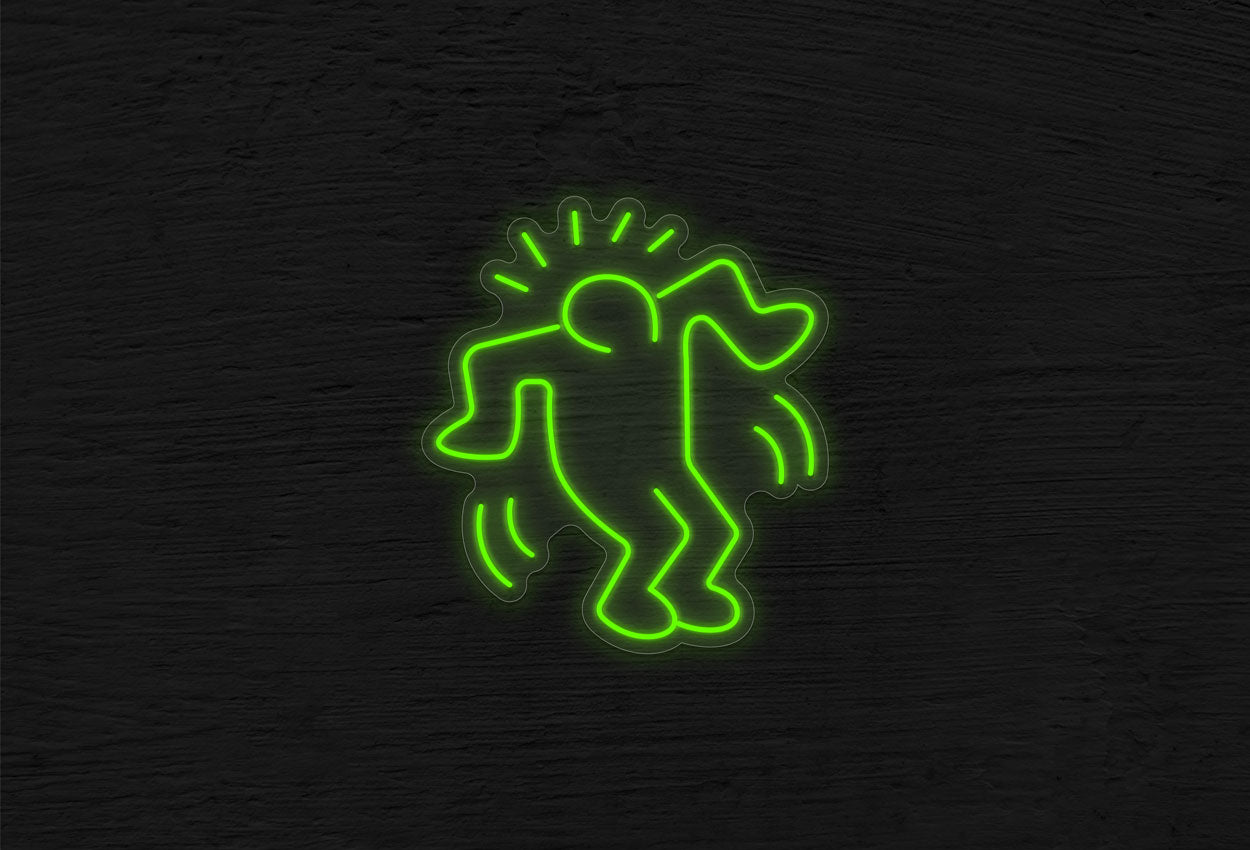 Dancing Man Logo LED Neon Sign