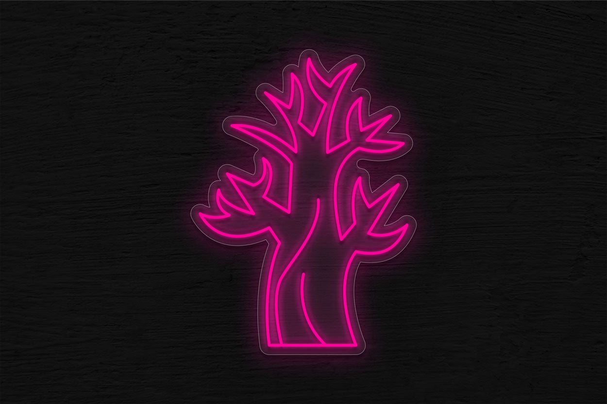 Halloween Tree LED Neon Sign