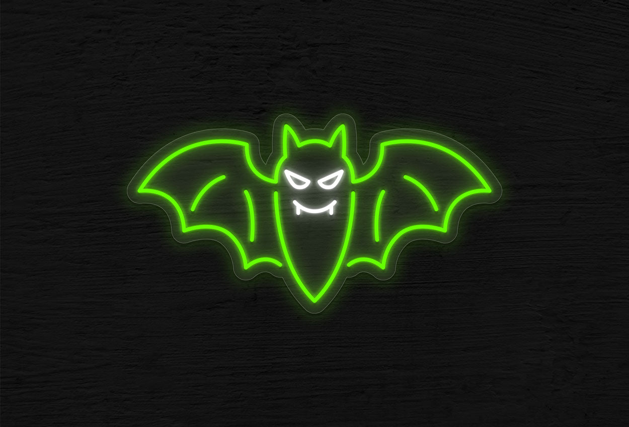 Scary Bat LED Neon Sign