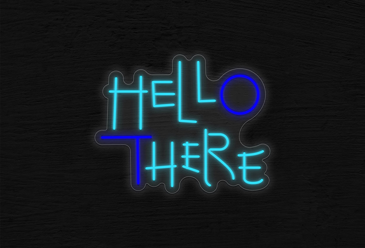 Hello There LED Neon Sign