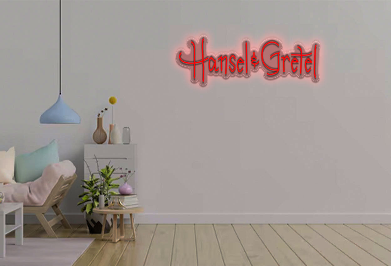 Hansel And Gretel LED Neon Sign