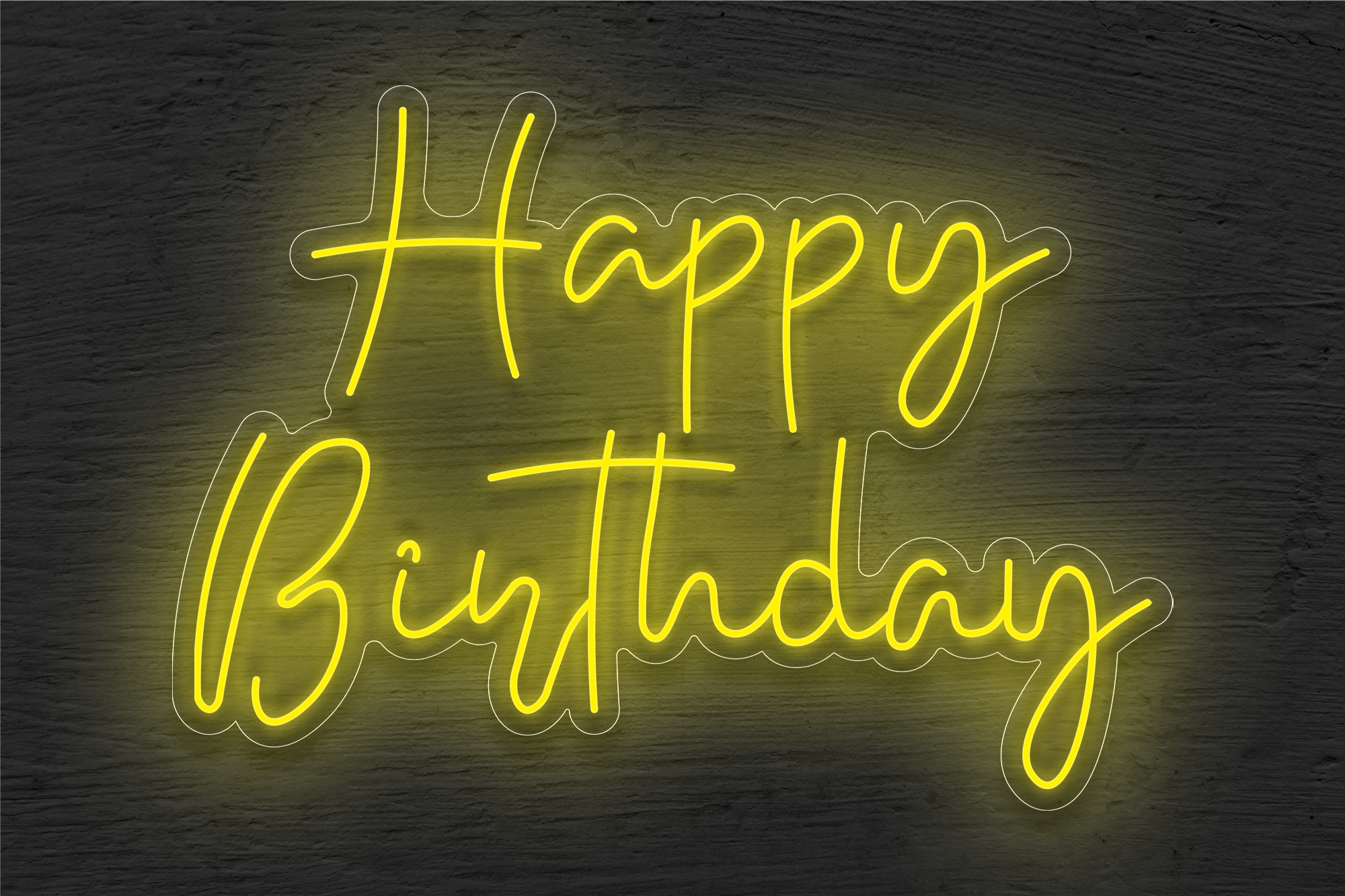 Happy Birthday Animated LED Sign - Holiday / Special Occasions LED Signs -  Everything Neon