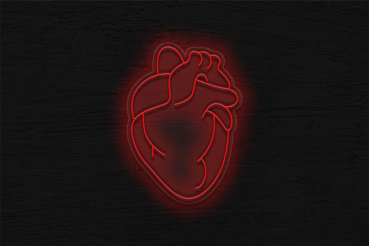 Heart Organ LED Neon Sign