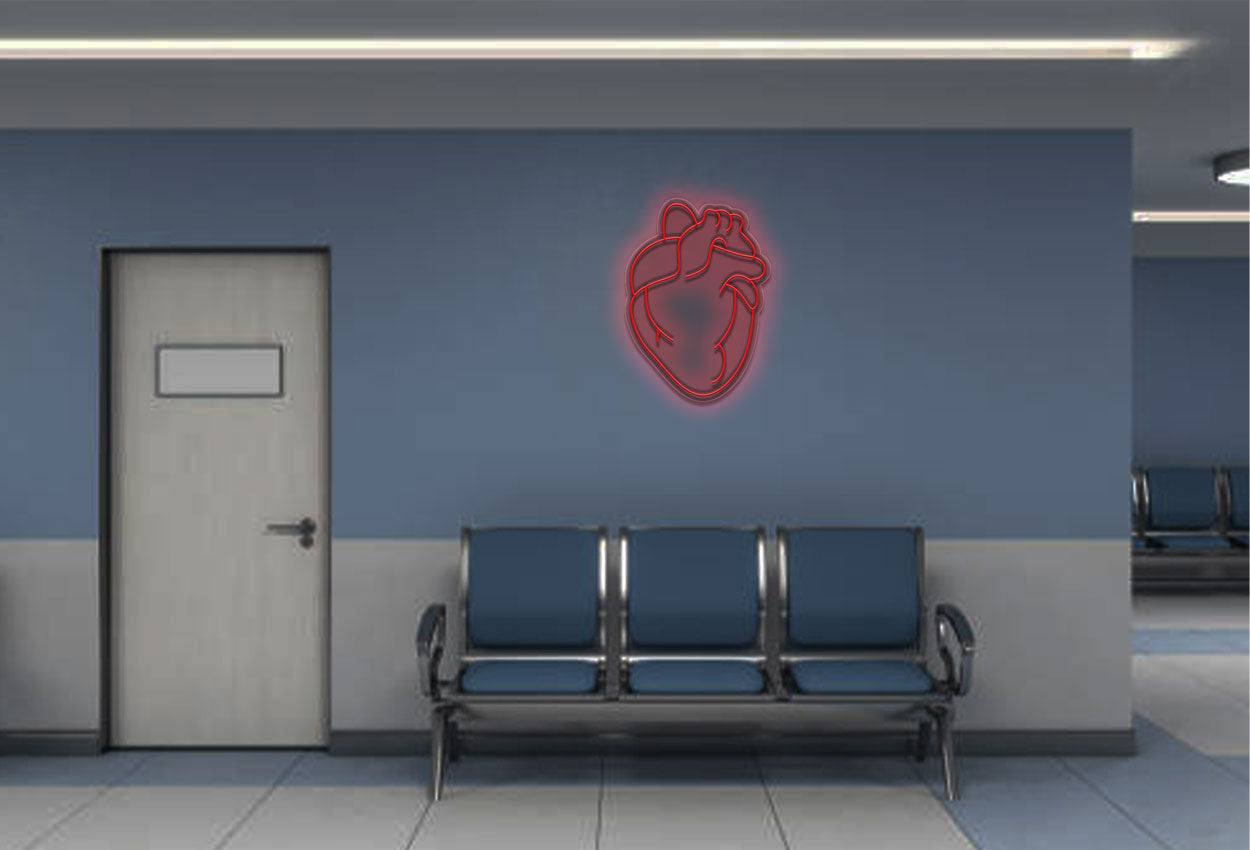 Heart Organ LED Neon Sign