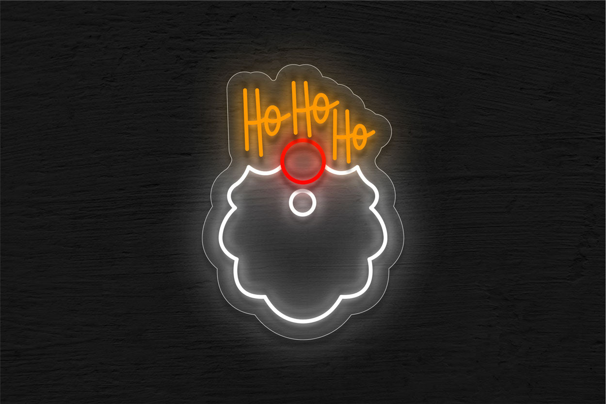 Ho Ho Ho LED Neon Sign