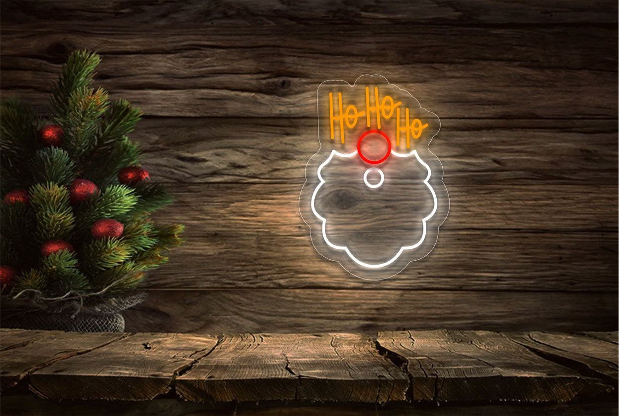 Ho Ho Ho LED Neon Sign