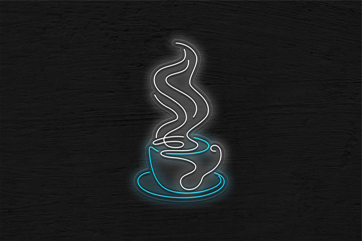 Abstract Hot Coffee LED Neon Sign