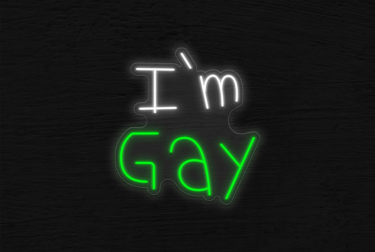 I'm Gay LED Neon Sign