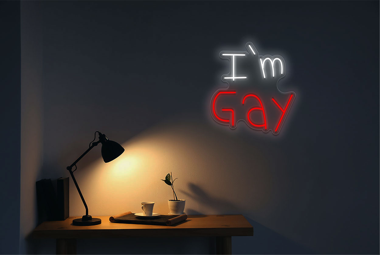 I'm Gay LED Neon Sign