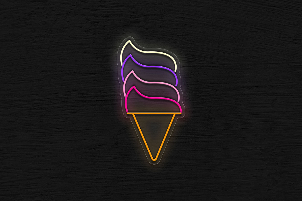 Ice Cream (Bat Mitzvah) LED Neon Sign