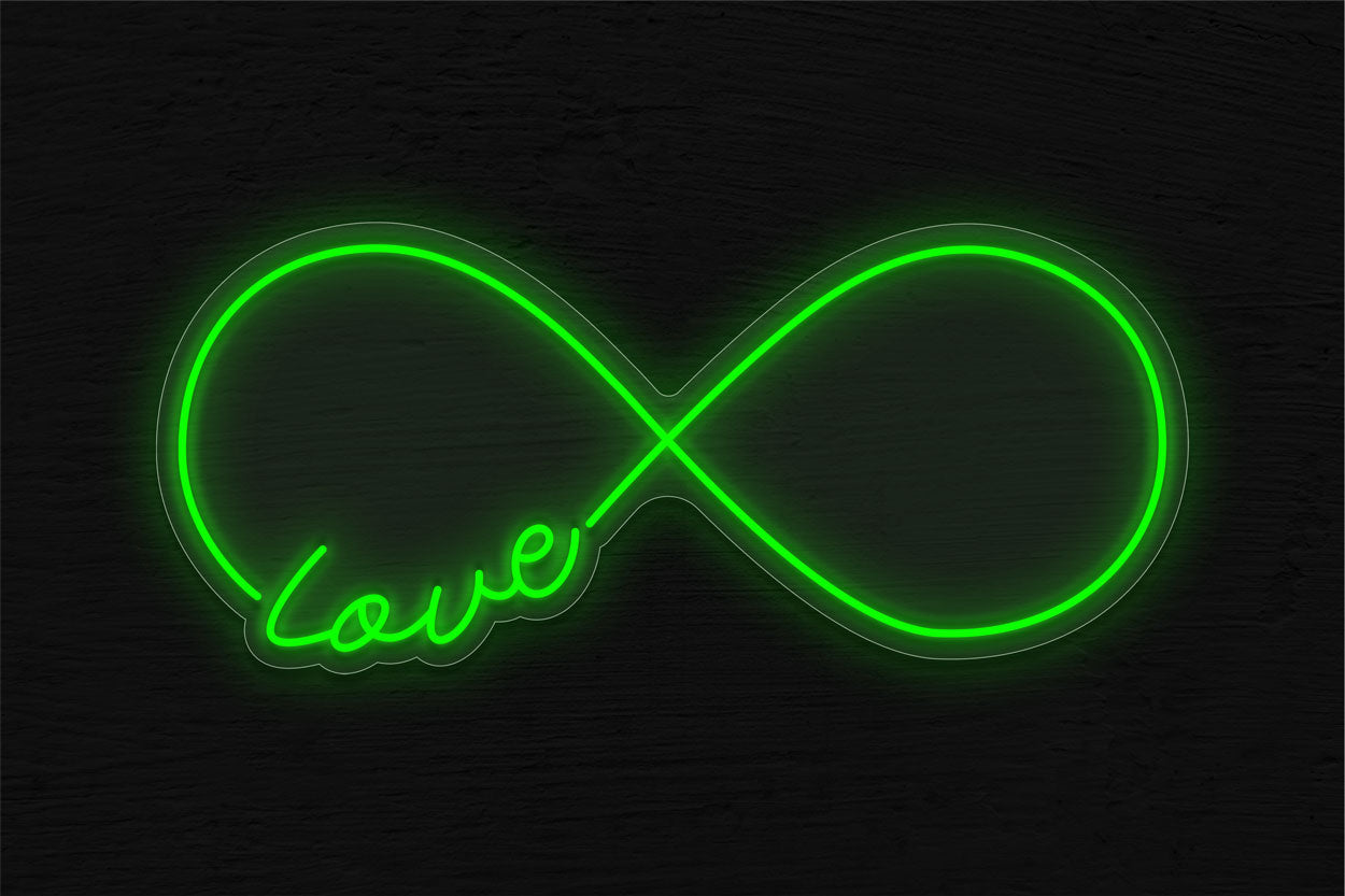 Infinity Love LED Neon Sign