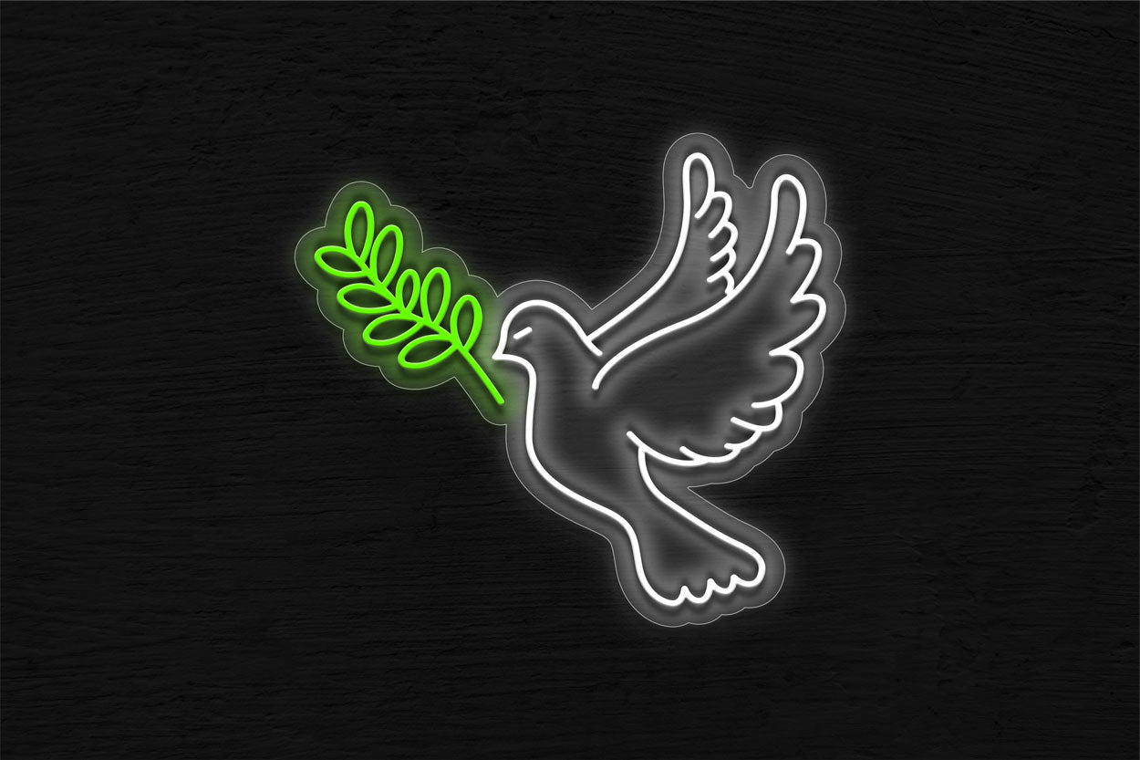 Jewish Dove Peace LED Neon Sign