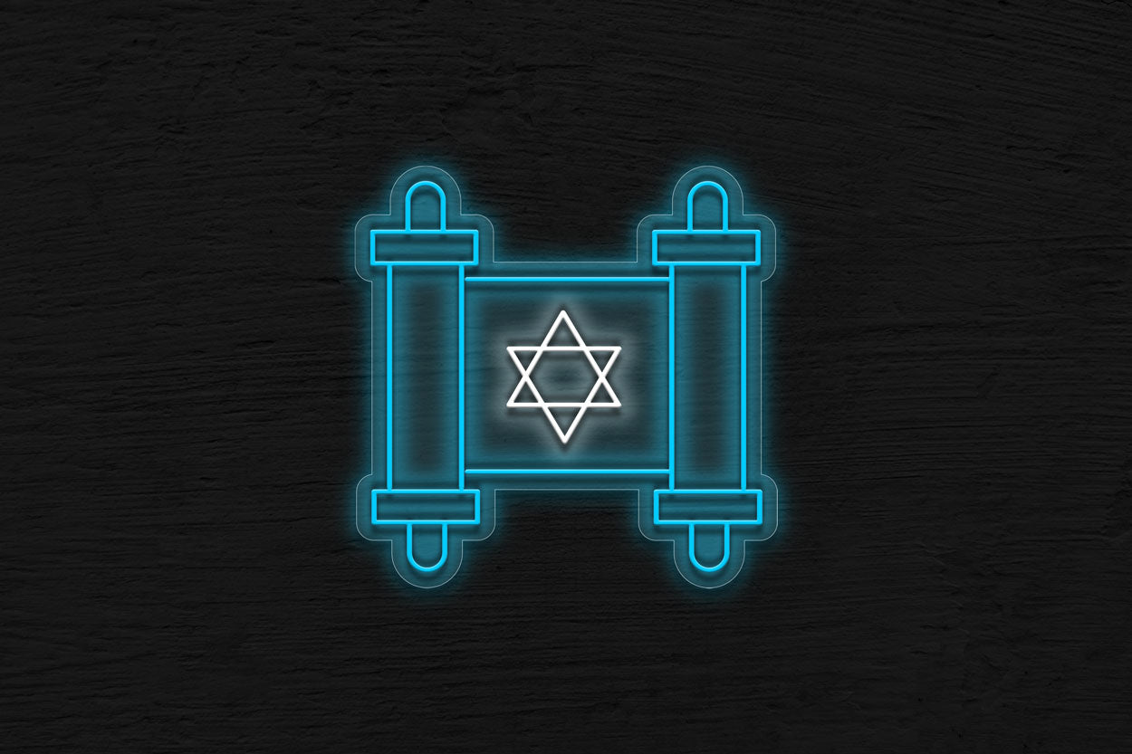 Jewish Torah LED Neon Sign