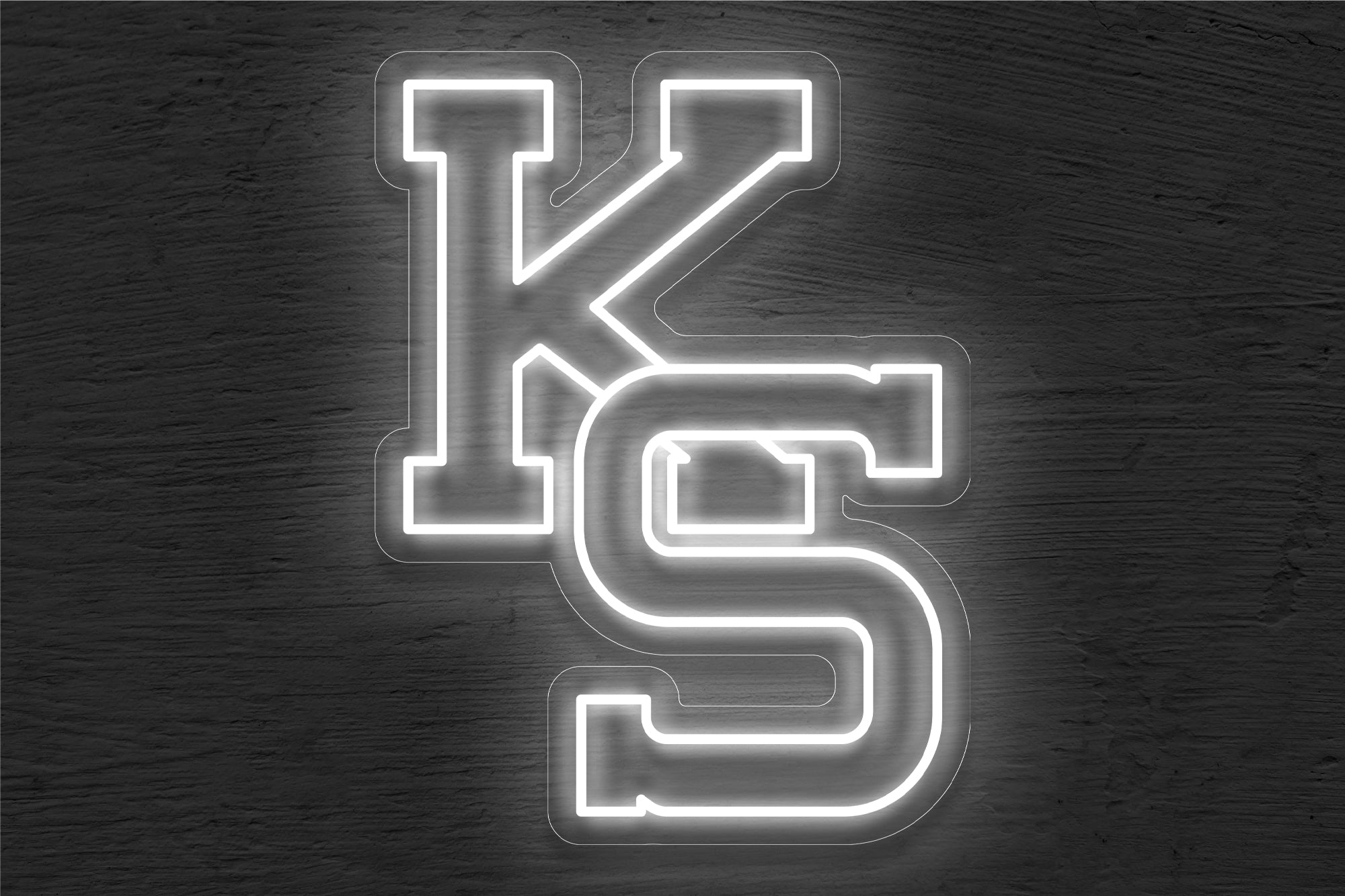 Ks logo monogram shield crown luxury design Vector Image