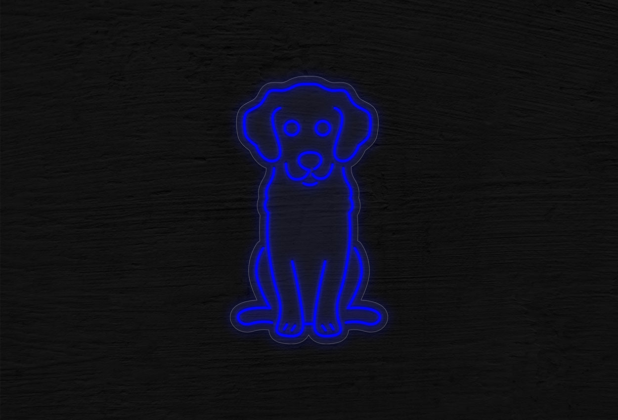 Labrador Retriever Dog LED Neon Sign