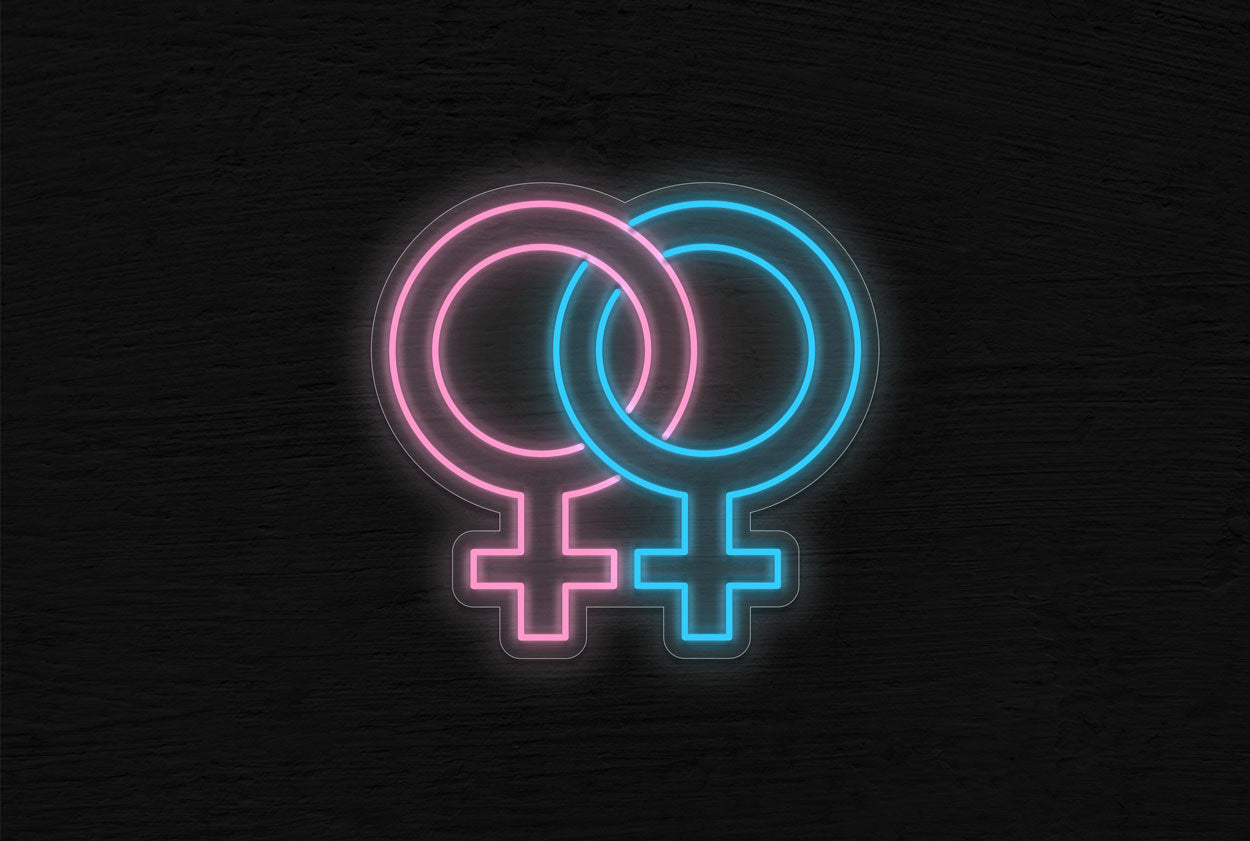 Lesbian Logo LED Neon Sign