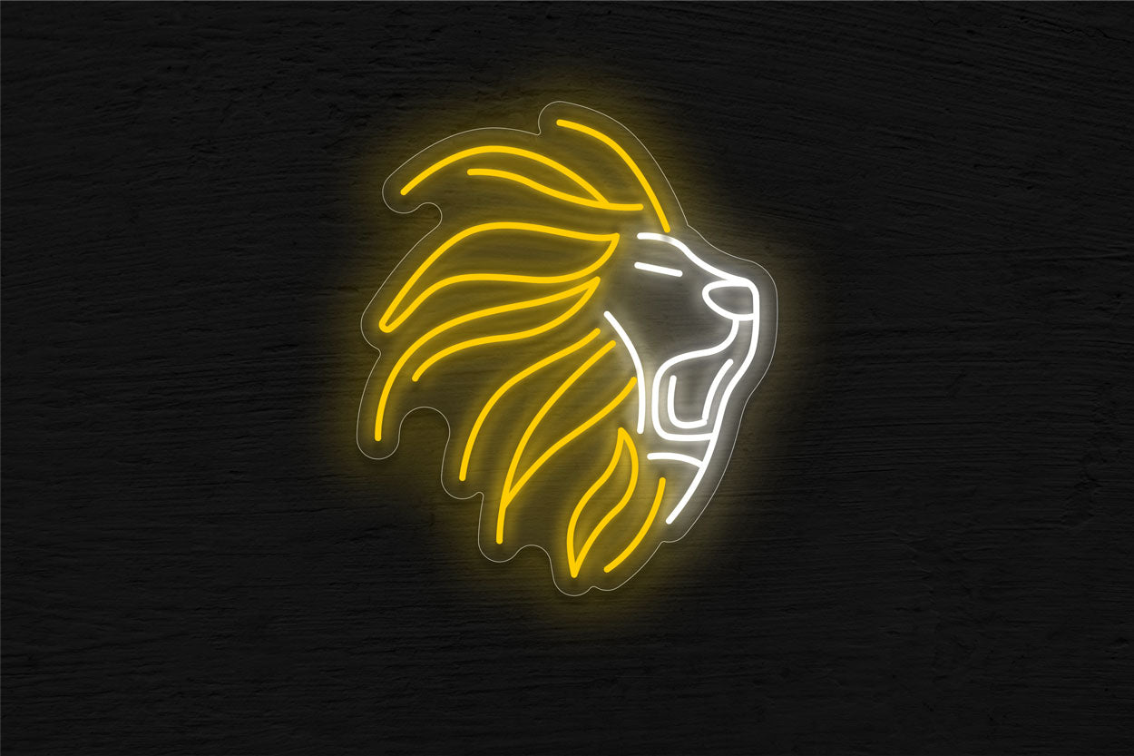 Lion LED Neon Sign