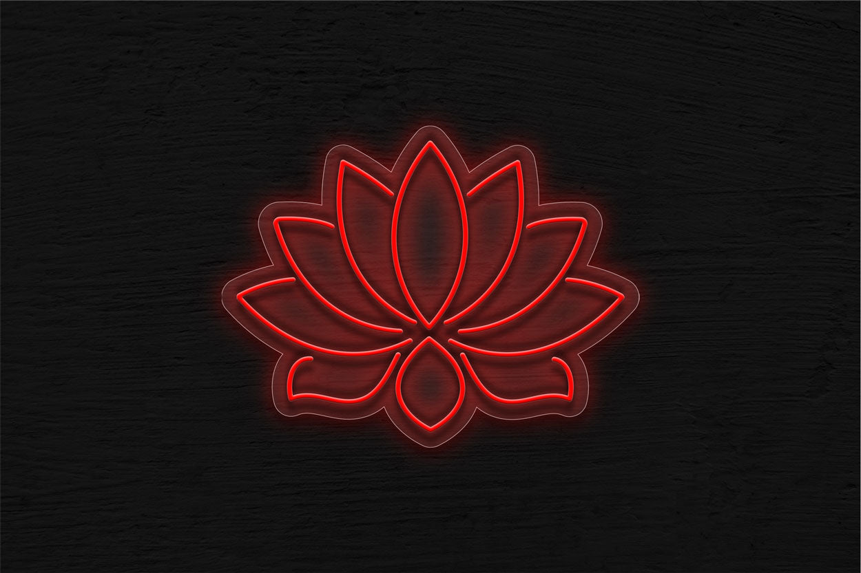 Lotus LED Neon Sign