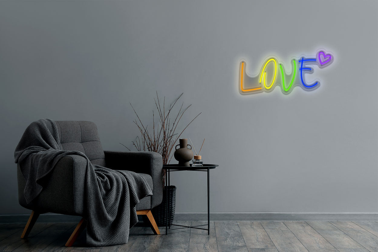 Love LGBTQ LED Neon Sign