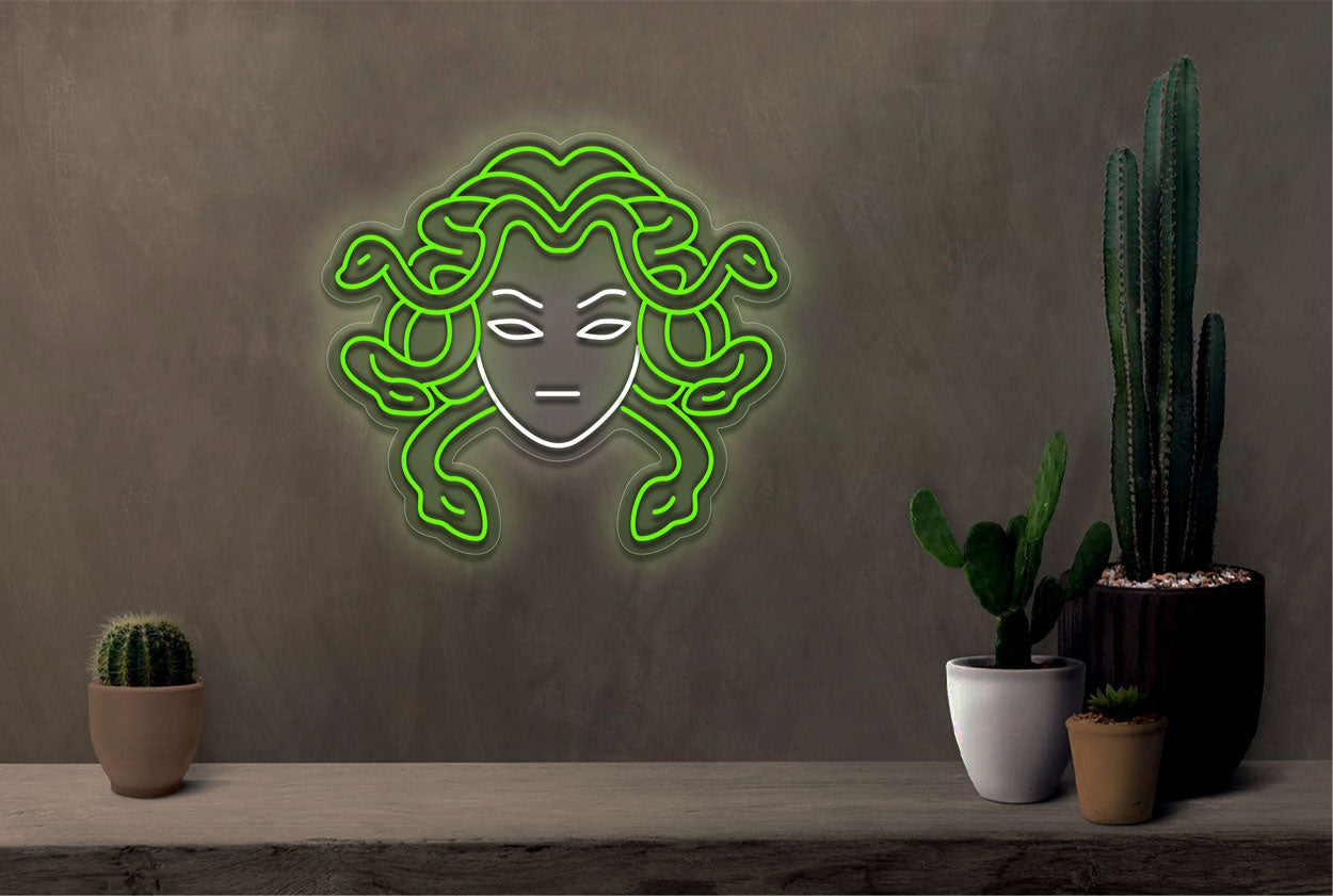 Medusa (Greek Mythology) LED Neon Sign