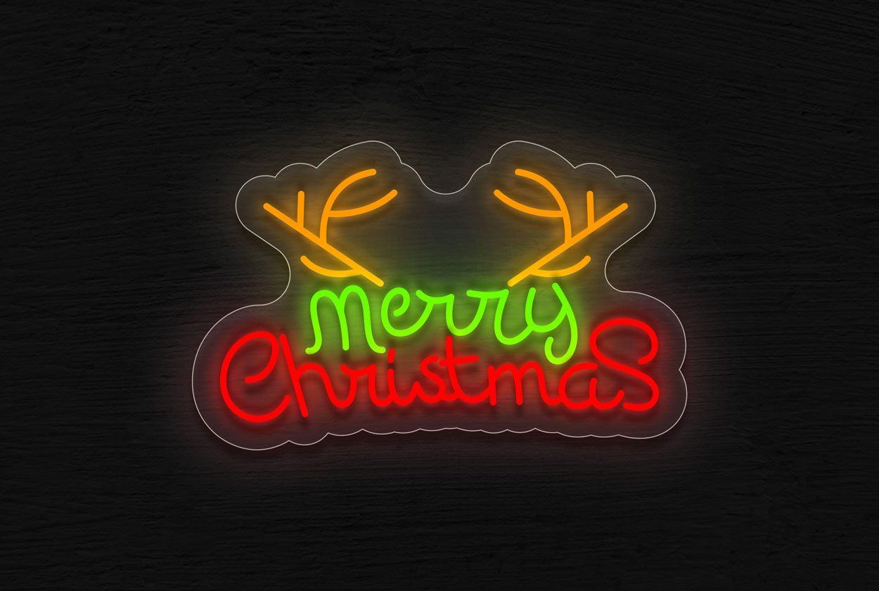 Merry Christmas LED Neon Sign