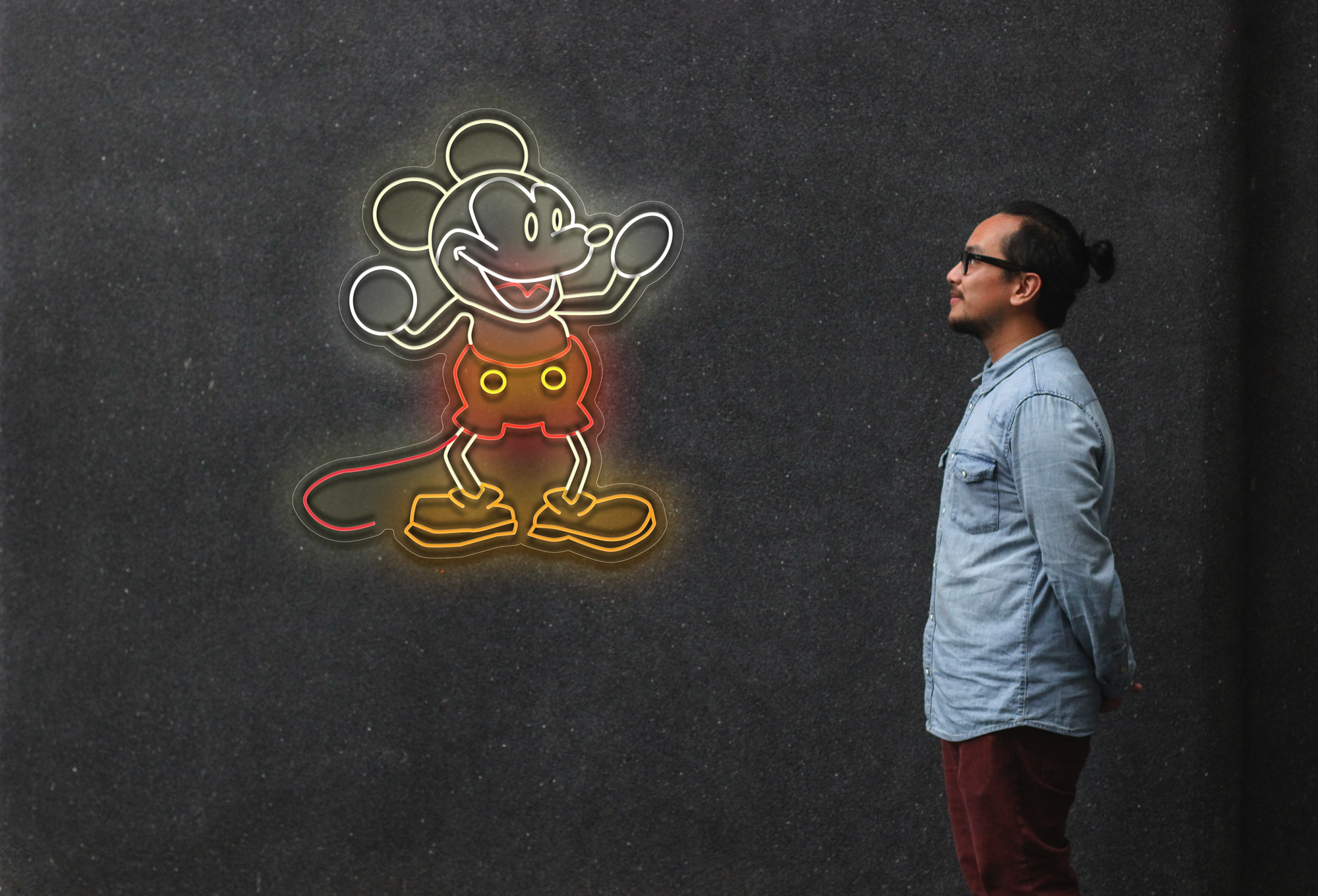 Mickey From Steamboat LED Neon Sign