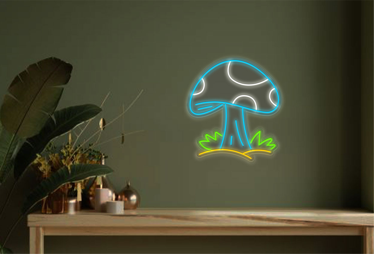 Mushroom LED Neon Sign