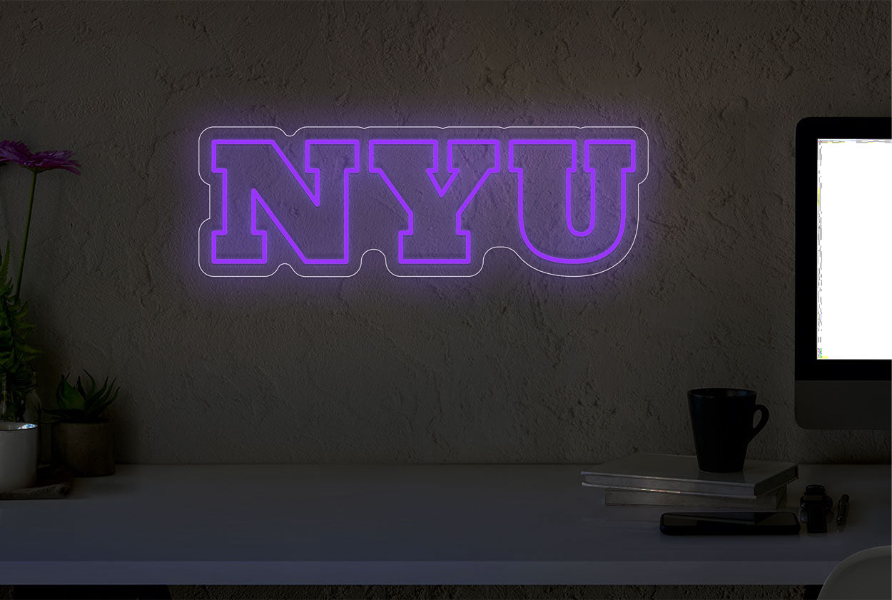 New York University (NYU) LED Neon Sign