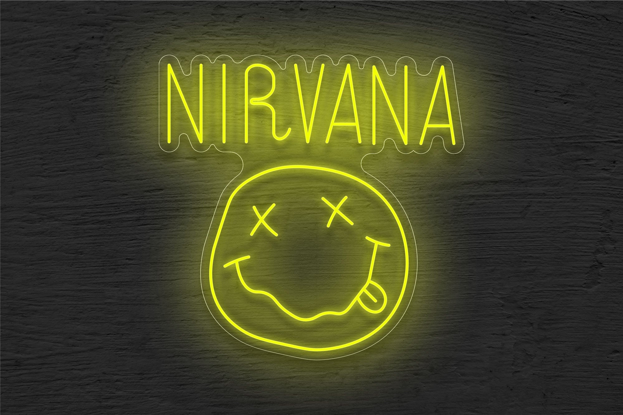 Nirvana and Logo LED Neon Sign | Music Neon Signs | Best Buy Neon Signs