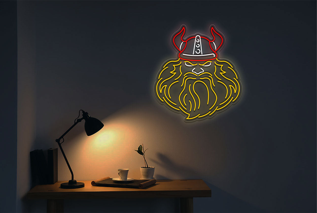 Odin (Norse Mythology) LED Neon Sign