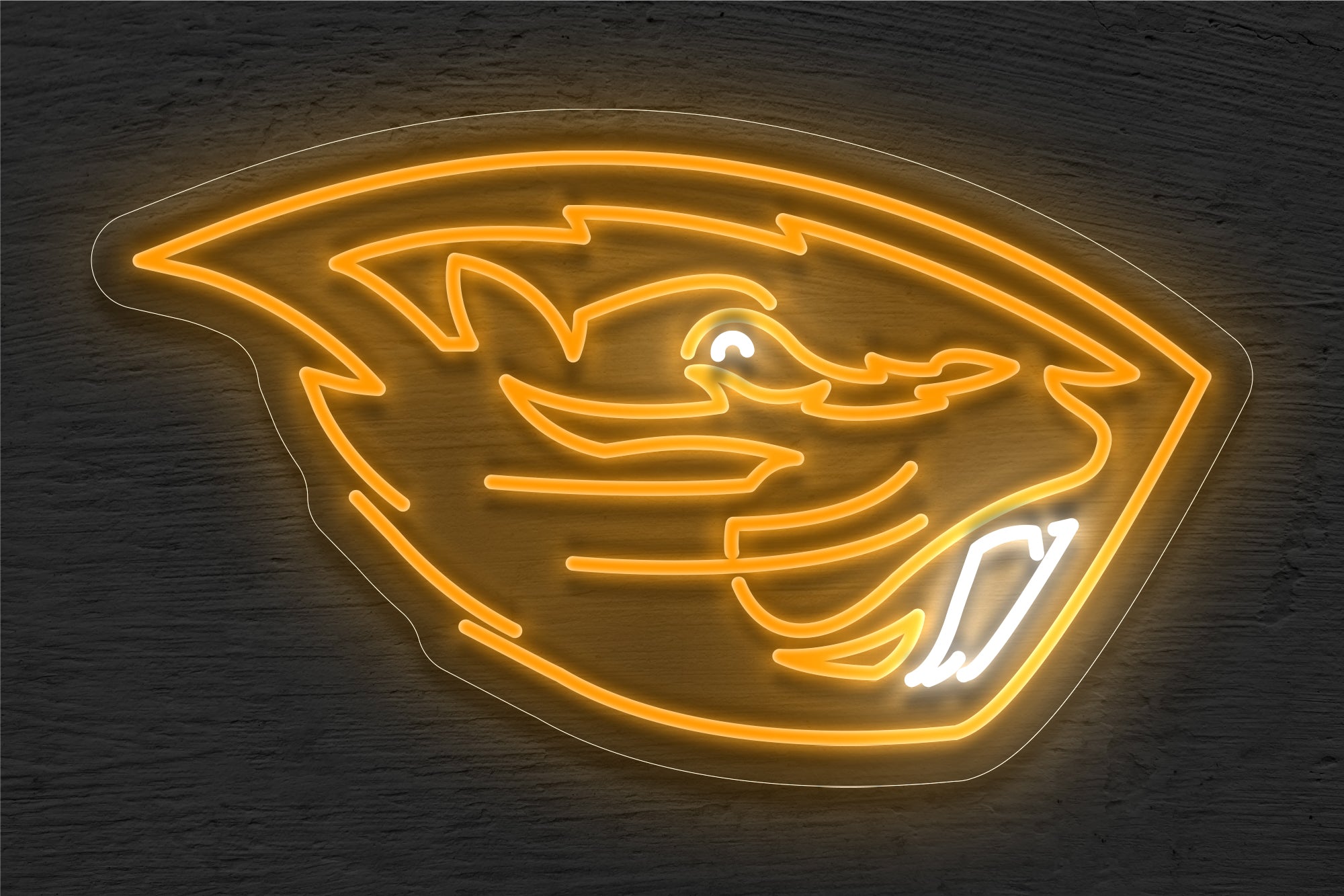 Oregon State Beavers Logo LED Neon Sign