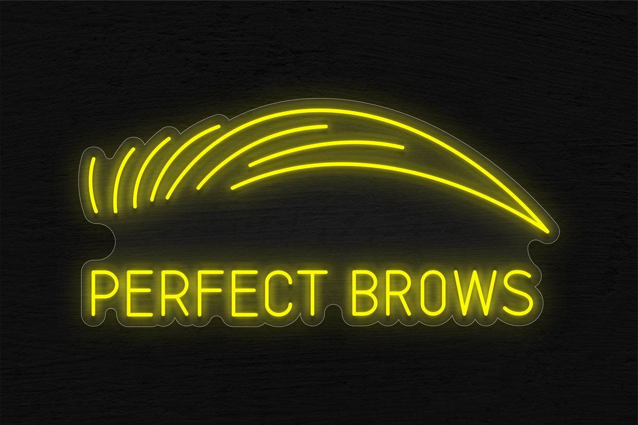 Perfect Brows LED Neon Sign