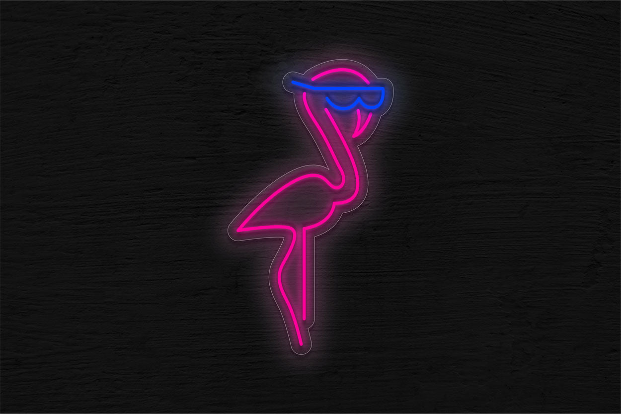 Pink Flamingo LED Neon Sign