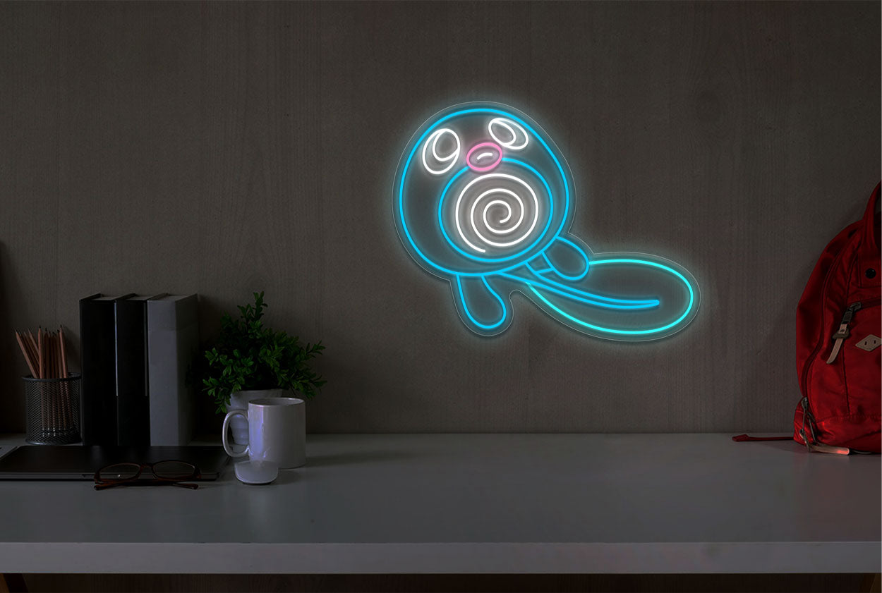 Poliwag(Pokemon) LED Neon Sign