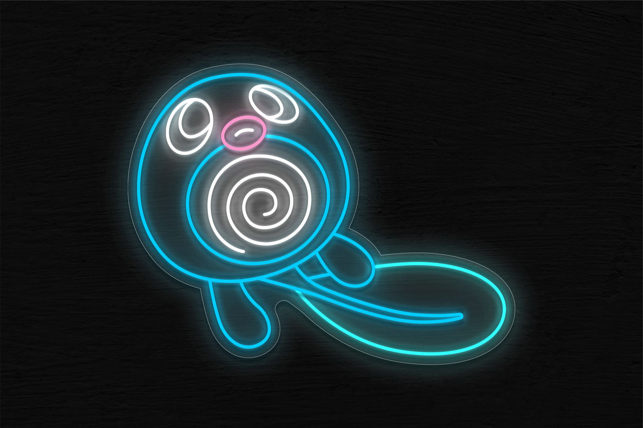 Poliwag(Pokemon) LED Neon Sign