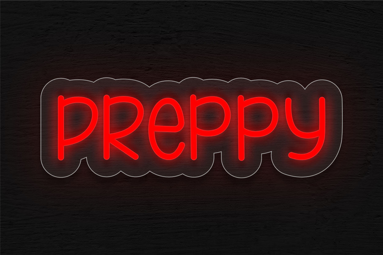 Preppy LED Neon Sign