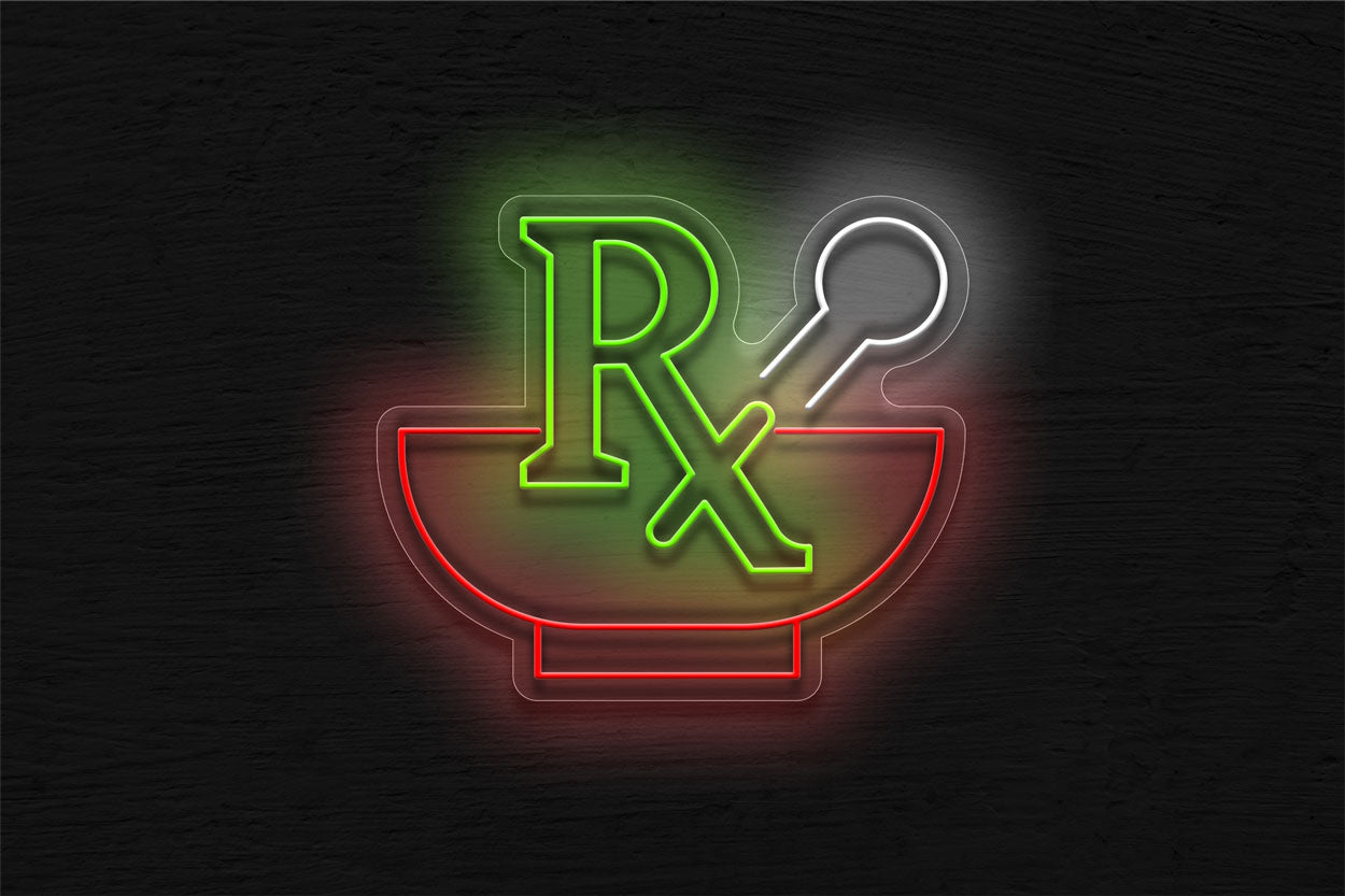 Rx LED Neon Sign