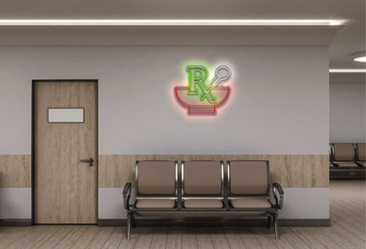 Rx LED Neon Sign