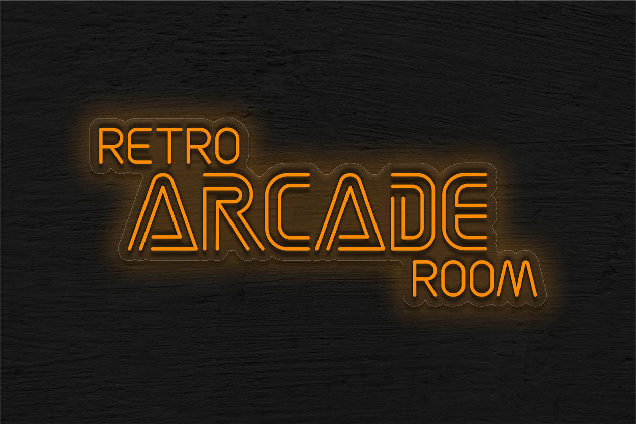 Retro Arcade Room LED Neon Sign