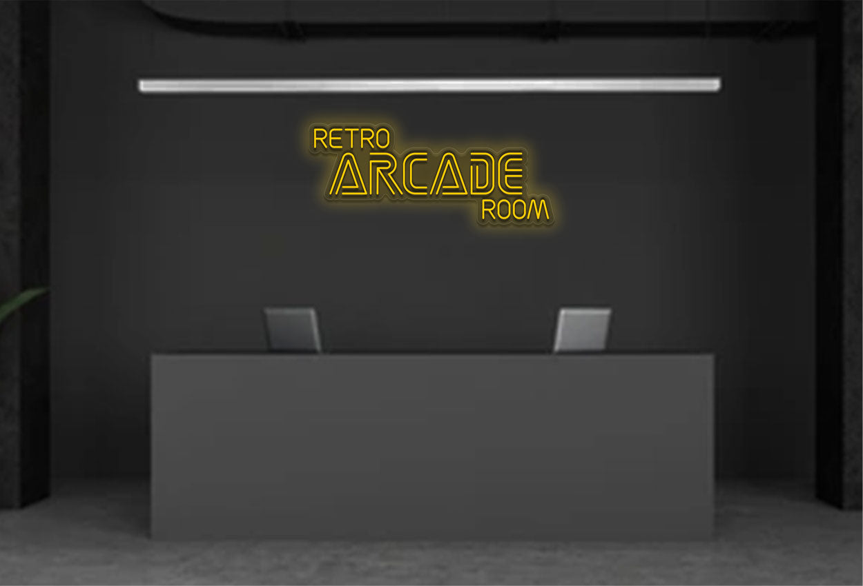 Retro Arcade Room LED Neon Sign