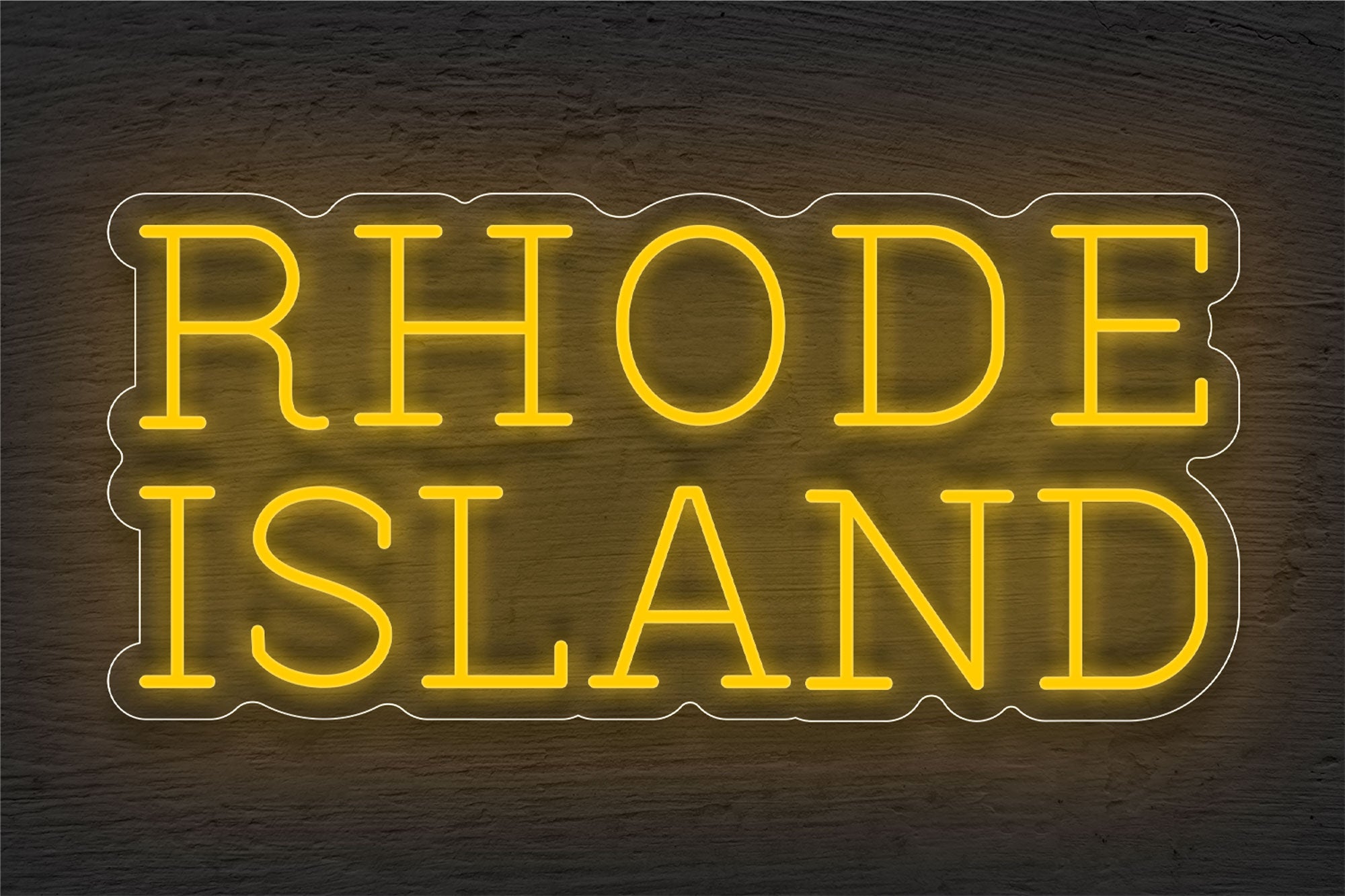 Rhode Island Led Neon Sign 