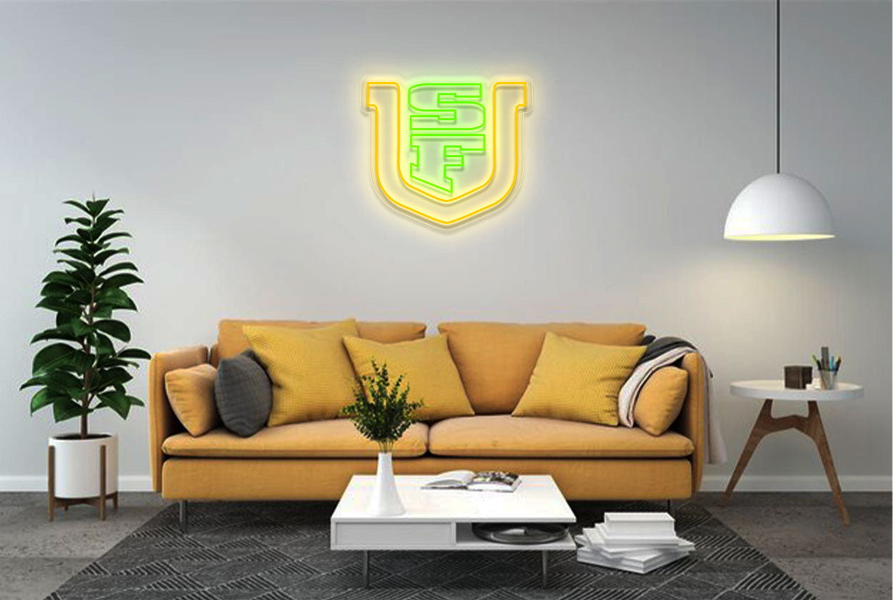 San Francisco Dons Men's Basketball LED Neon Sign